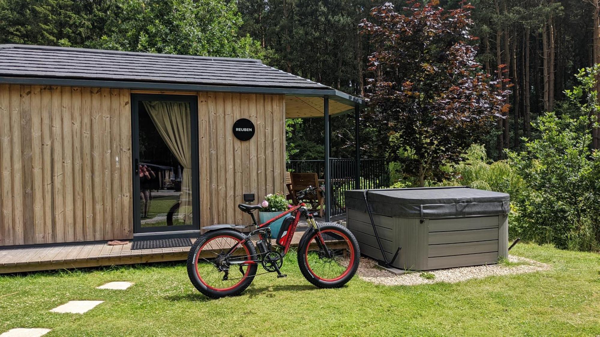 Riverside Cabins Shrewsbury Exterior foto